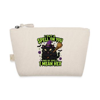 Sort de Chat Sorcière en Colère - Trousse biologique - nature - Devant