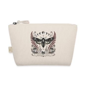 Memento Mori Death Moth - Organic Pouch - nature - Front