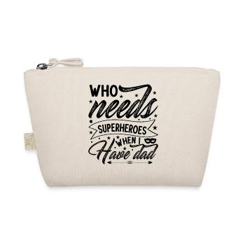 Super Hero - Organic Pouch - nature - Front