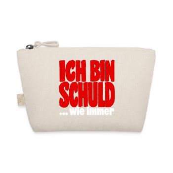Ich Bin Schuld Wie Immer Sarkasmus Humor - Bio-Täschchen - Natur - Vorne