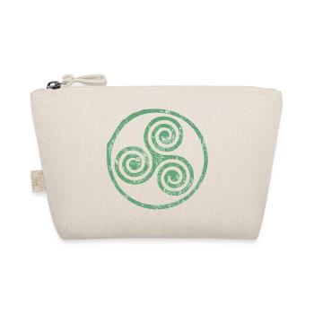 Emblème en spirale celtique - Trousse biologique - nature - Devant