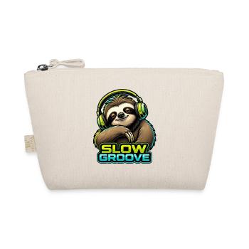 Faultier - Slow Groove - Bio-Täschchen - Natur - Vorne