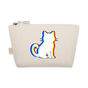 EDM Cat - Electronic Dance Music - Organic Pouch - nature - Front