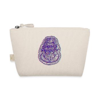 Œil de Dragon Mandala Néon - Trousse biologique - nature - Devant