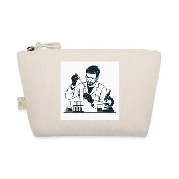 Scientifique de laboratoire avec pipette - Trousse biologique - nature - Devant