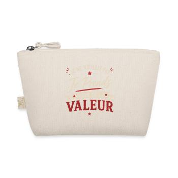Je ne vieillis pas je prends de la valeur - Trousse biologique - nature - Devant