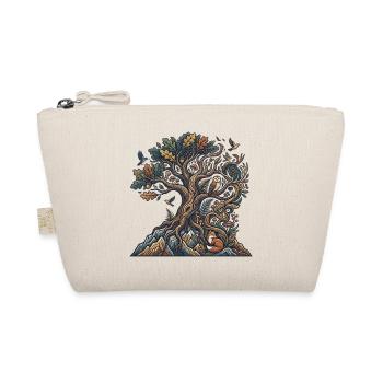 Forest tree of the night creatures - Organic Pouch - nature - Front