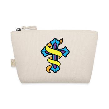 Emblème de la croix rubanée - Trousse biologique - nature - Devant