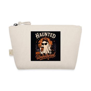 Haunted & Unbothered Halloween - Organic Pouch - nature - Front