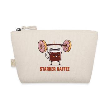 Starker Kaffee - Kaffee & Donuts Fitness - Bio-Täschchen - Natur - Vorne