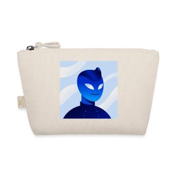 Blue Gradient Mask Avatar - Bio-Täschchen - Natur - Vorne