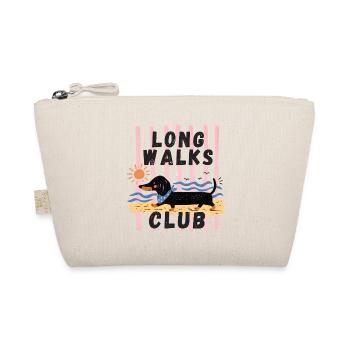 Dackel Wandern – Long Walks Club - Bio-Täschchen - Natur - Vorne