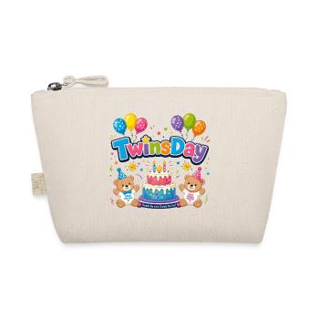 Anniversaire des Gémeaux de TwinsDay - Trousse biologique - nature - Devant