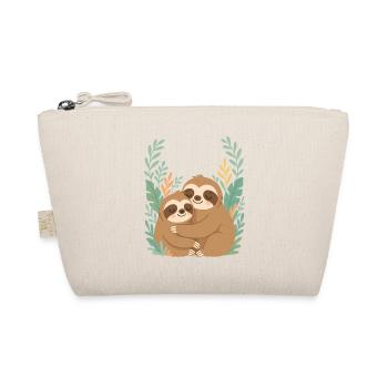 De jolis paresseux se blottissent dans un design de jungle - Trousse biologique - nature - Devant