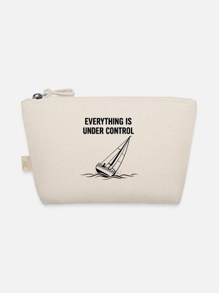 Everything Is Under Control – Segler Humor - Bio-Täschchen - Natur
