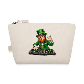 DJ Leprechaun – Irische Beats - Bio-Täschchen - Natur - Vorne