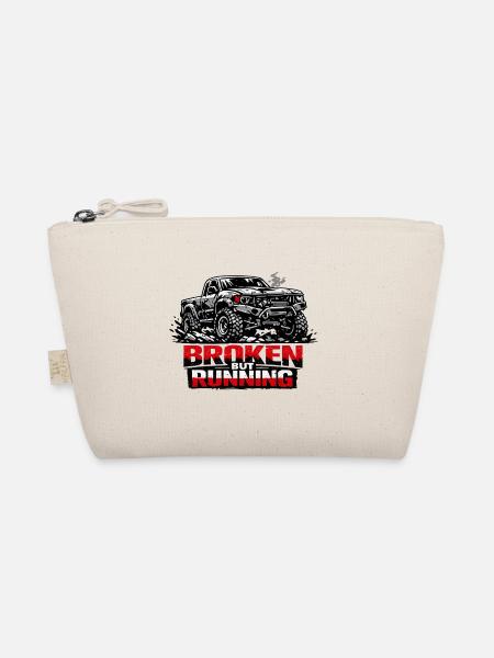 Broken But Running Offroad Truck - Bio-Täschchen - Natur