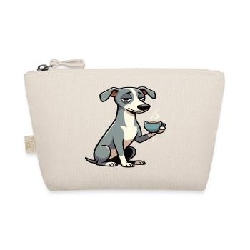 Whippet Windhund Whippets Windhundbesitzer - Bio-Täschchen - Natur - Vorne