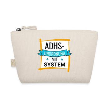 ADHS – Unordnung mit System - Bio-Täschchen - Natur - Vorne