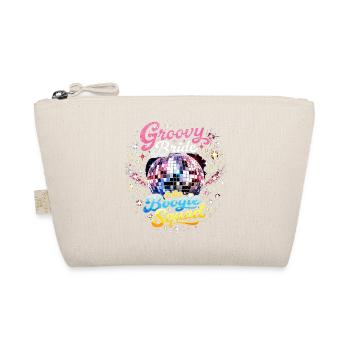 Groovy Bride & Boogie Squad JGA Diskokugel - Bio-Täschchen - Natur - Vorne