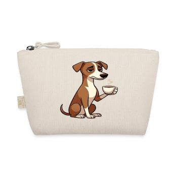 Whippet Windhund Whippets Windhundbesitzer - Bio-Täschchen - Natur - Vorne