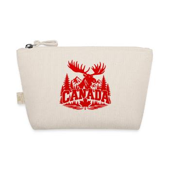 Canada Moose Crest - Bio-Täschchen - Natur - Vorne
