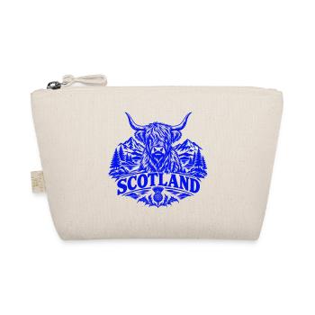Highland Cow Crest in Schottland - Bio-Täschchen - Natur - Vorne