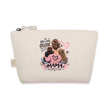 Mama Herzliebe für immer - Bio-Täschchen - Natur - Vorne
