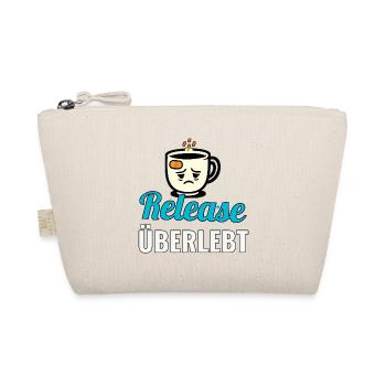 Release überlebt — Shirt für DevOps & Teams - Bio-Täschchen - Natur - Vorne