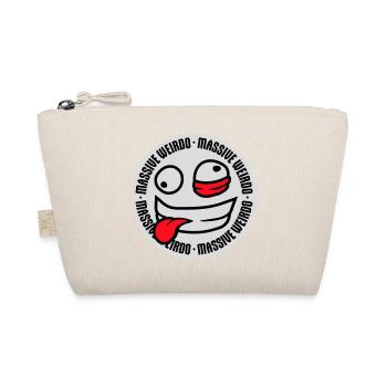 Massive weirdo Komischer Weirdo Lustig Spruch Logo - Bio-Täschchen - Natur - Vorne