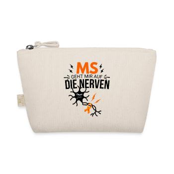 MS geht mir auf die Nerven – Multiple Sklerose - Bio-Täschchen - Natur - Vorne