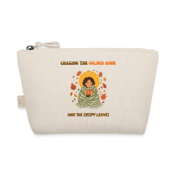 Chasing The Golden Hour – Cozy Autumn, Herbst - Bio-Täschchen - Natur - Vorne