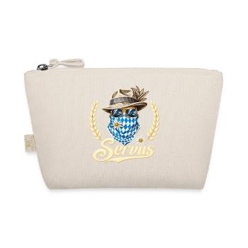 Servus Bayern Edelweiss - Bio-Täschchen - Natur - Vorne