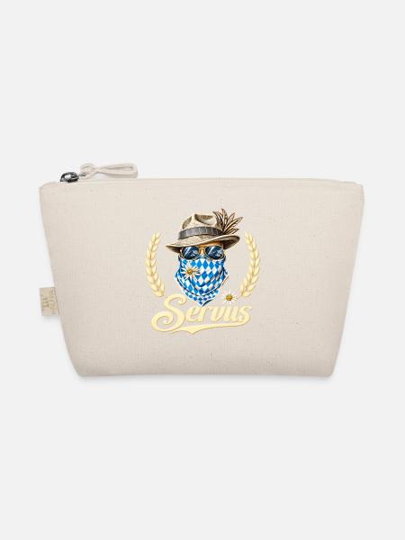Servus Bayern Edelweiss - Bio-Täschchen - Natur