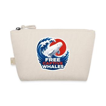 Beluga – Gefangene Wale befreien - Bio-Täschchen - Natur - Vorne
