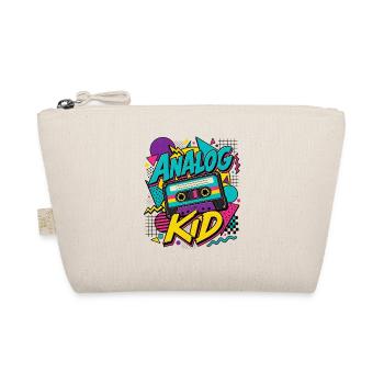 Analog Kid Retro - Bio-Täschchen - Natur - Vorne