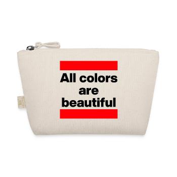 ACAB: ALL COLORS ARE BEAUTIFUL. FÜR OFFENHEIT - Bio-Täschchen - Natur - Vorne