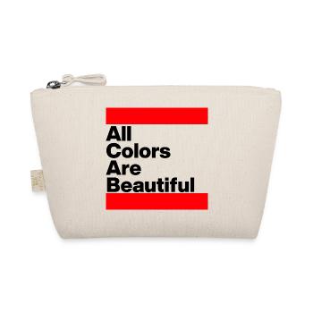 ACAB: ALL COLORS ARE BEAUTIFUL. FÜR OFFENHEIT - Bio-Täschchen - Natur - Vorne