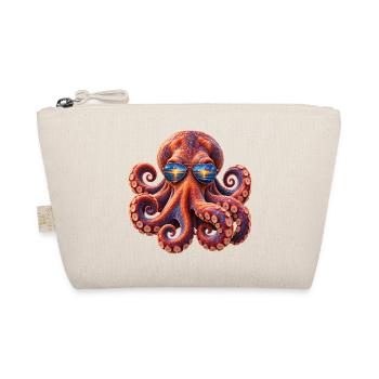 cool kraken - Bio-Täschchen - Natur - Vorne