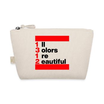 ACAB: ALL COLORS ARE BEAUTIFUL. FÜR OFFENHEIT - Bio-Täschchen - Natur - Vorne