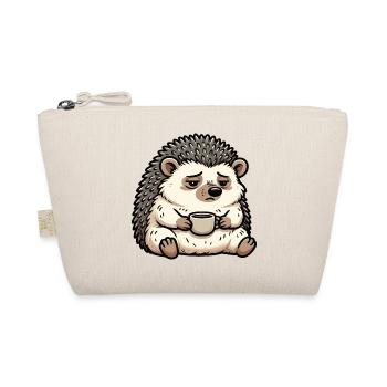 Igel Igelliebhaber Igelbesitzer Igelhalter Stachel - Bio-Täschchen - Natur - Vorne