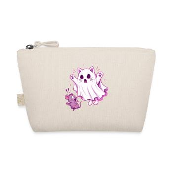 Spooky Kitty  - Bio-Täschchen - Natur - Vorne