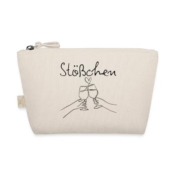 STÖßCHEN, PARTY, GESELLIGKEIT, DAYDRINKING 🥂🥂🥂 - Bio-Täschchen - Natur - Vorne