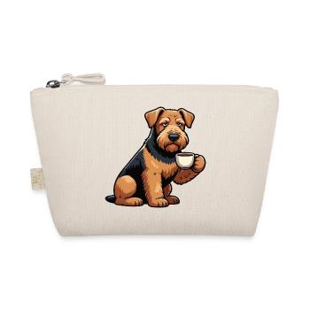 Airedale Terrier Airedales Airedaleliebhaber - Bio-Täschchen - Natur - Vorne
