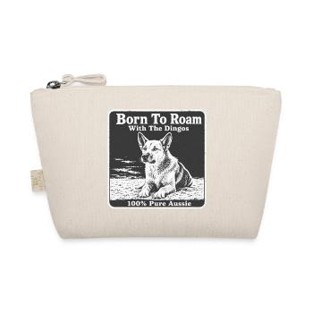 Abenteuerlust: Born To Roam With The Dingos - Bio-Täschchen - Natur - Vorne