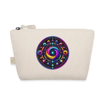 Psy Circle Kosmischer Wirbel - Bio-Täschchen - Natur - Vorne