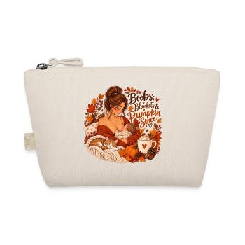 Boobs, Blankets & Pumpkin Spice - Bio-Täschchen - Natur - Vorne