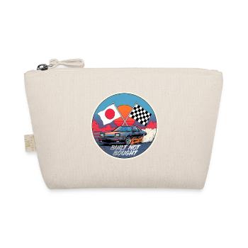 Klassische Rennsportkultur Retro-Automobil-Streetwear - Bio-Täschchen - Natur - Vorne
