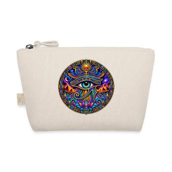 Auge des Horus - Bio-Täschchen - Natur - Vorne