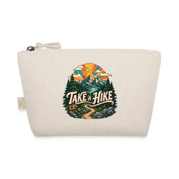 Vintage Take a Hike Mountain Adventure T-Shirt-Kunst - Bio-Täschchen - Natur - Vorne